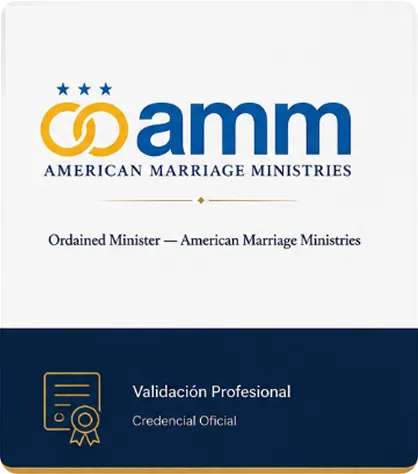 Validación Profesional — American Marriage Ministries